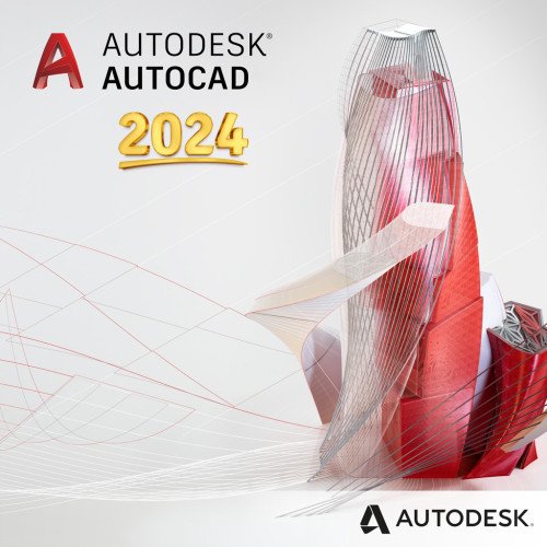 Autodesk Autocad 2024 Win64bit ダウンロード版　永続版