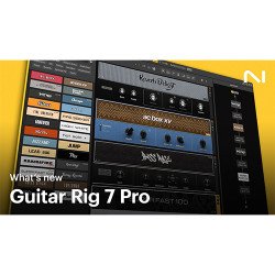 エレキギターエフェクトソフトウェア Native Instruments Guitar Rig 7 Pro v7.0.2 Windows ダウンロード