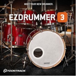 Toontrack.EZDrummer.v3.0　Mac OS 日本語版　ダウンロード版　永続版